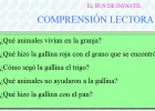 Con Mayúsculas: La gallina Marcelina | Recurso educativo 34006