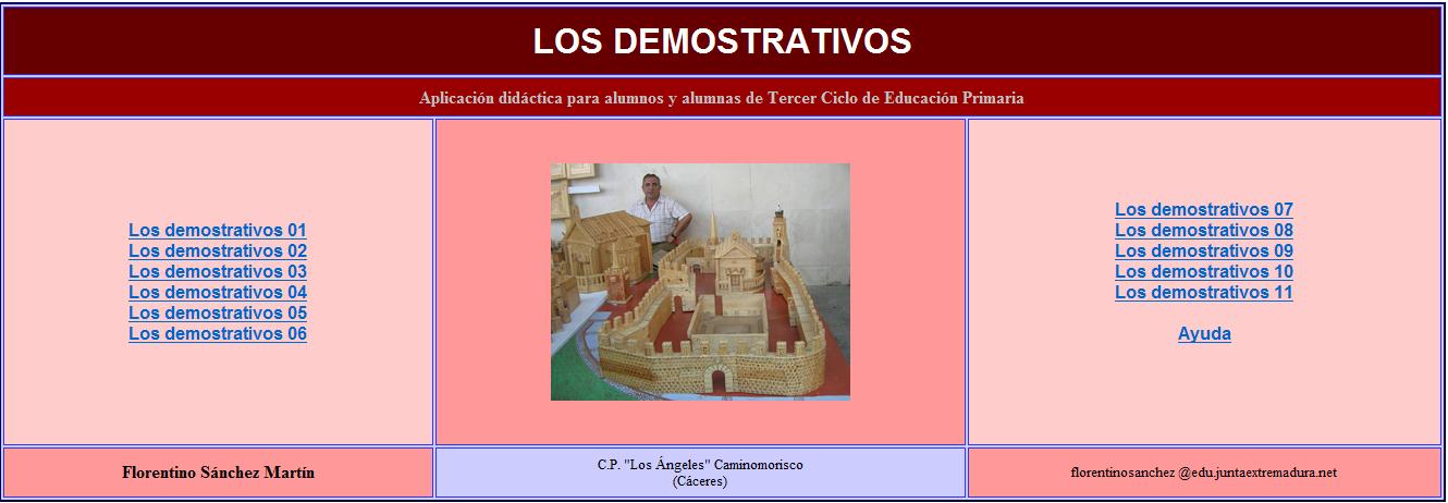 Los demostrativos | Recurso educativo 35305