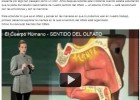 Cuerpo humano: Sentido del olfato | Recurso educativo 35987