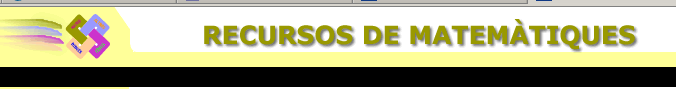 Recursos de matemàtiques | Recurso educativo 37260