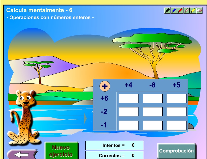 Cálculo mental de operaciones simples | Recurso educativo 37363