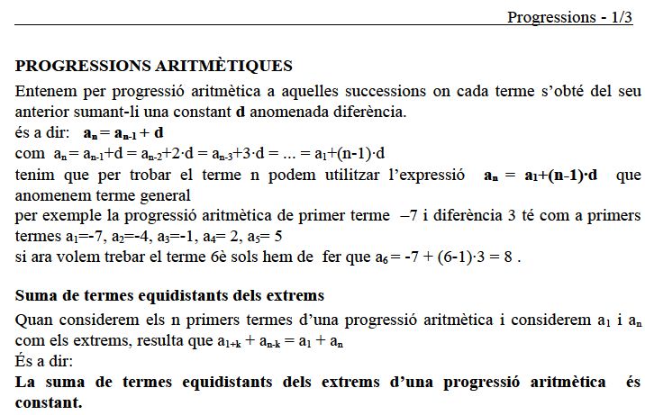 Progressions | Recurso educativo 37693