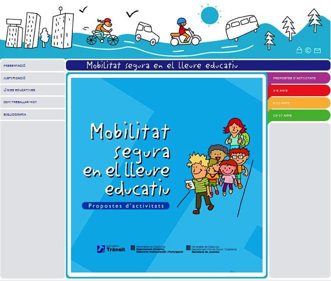 MOBILITAT SEGURA EN EL LLEURE EDUCATIU | Recurso educativo 37943