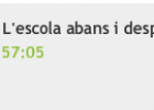 L'escola abans i després del 39 | Recurso educativo 39057