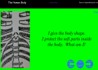 The human body | Recurso educativo 40072