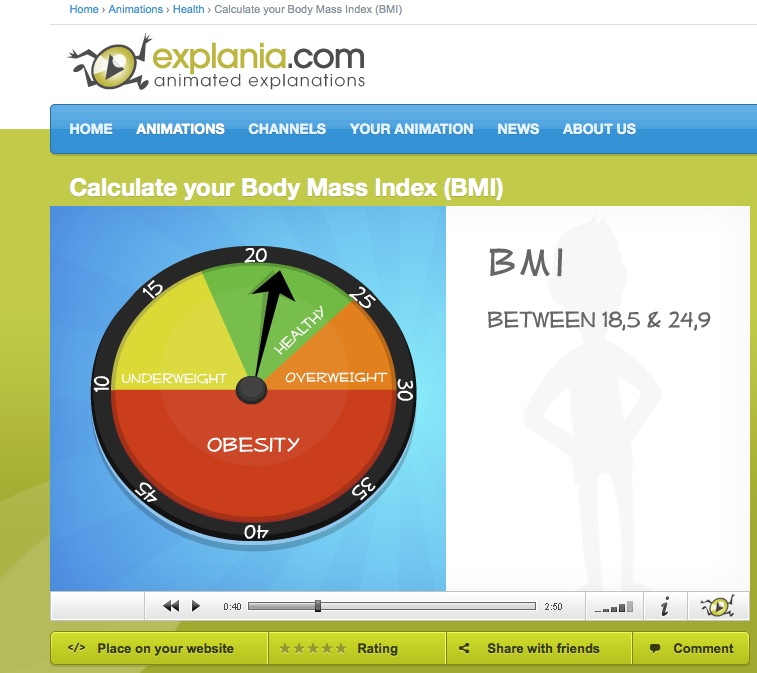 Video: Calculate your Body Mass Index (BMI) | Recurso educativo 41295