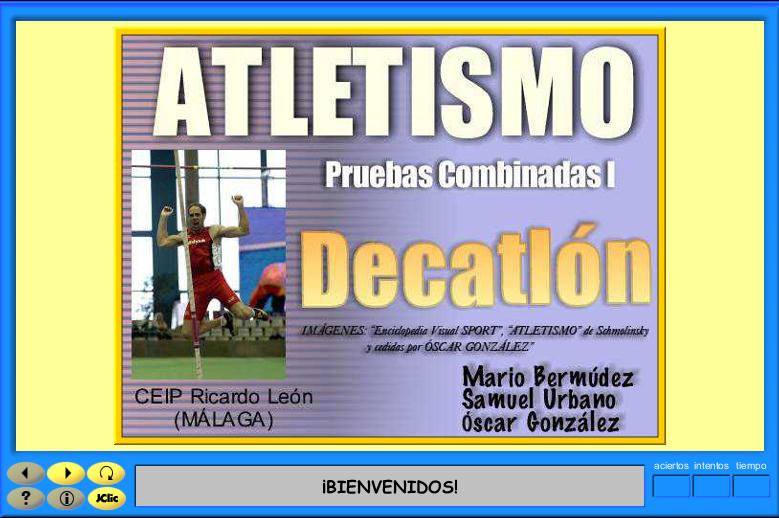 Pruebas combinadas de atletismo I: Decatlón | Recurso educativo 42443