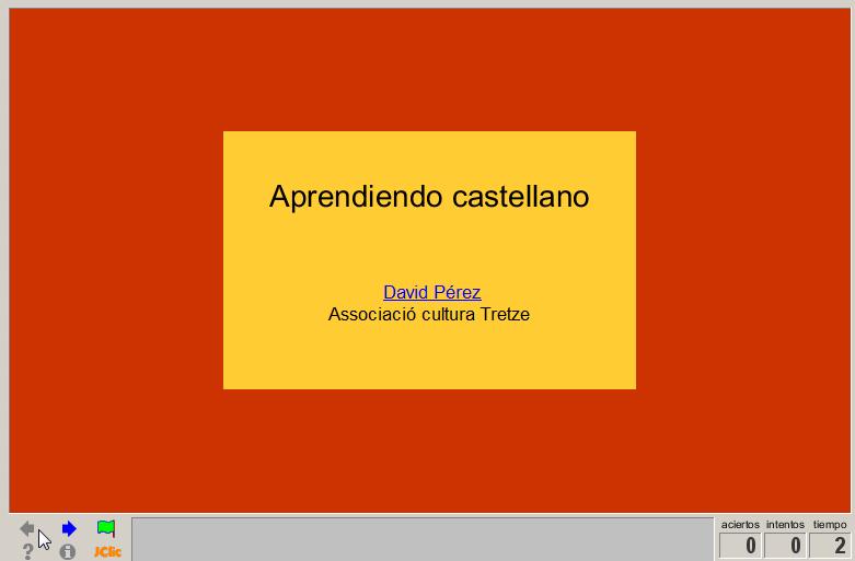 Aprendiendo castellano | Recurso educativo 42652