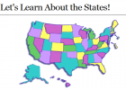 Webquest: Let's learn about the States | Recurso educativo 43027