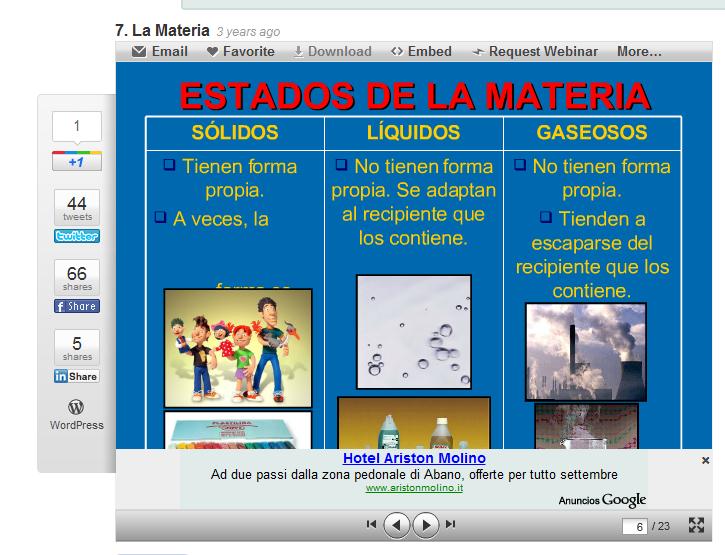 La materia | Recurso educativo 44336