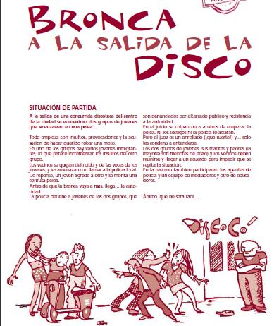 Bronca a la salida de la disco | Recurso educativo 45026