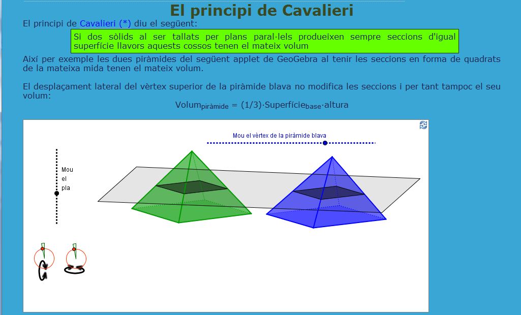 El principi de Cavalieri | Recurso educativo 45970