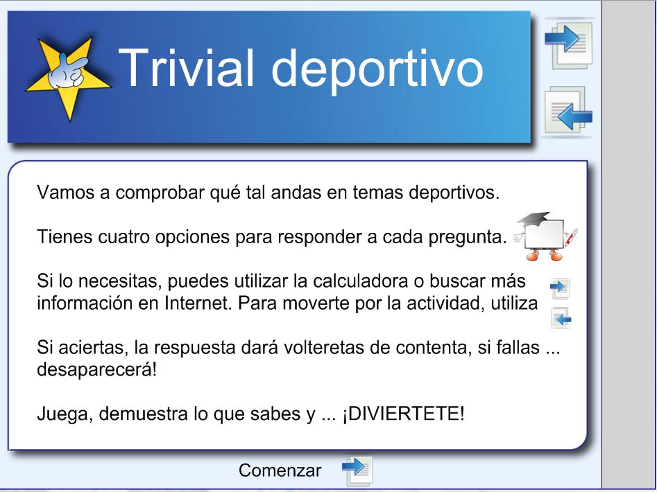 Trivial deportivo | Recurso educativo 49236