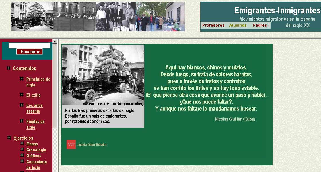 Emigrantes-Inmigrantes | Recurso educativo 49634