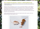 Ecology lab: Biodiversity decline | Recurso educativo 50761