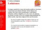 Latinismos | Recurso educativo 59964