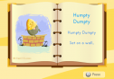 Song: Humpty Dumpty | Recurso educativo 12890