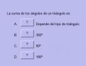 Triángulos: autoevaluación | Recurso educativo 1866