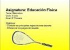 Badminton | Recurso educativo 32478