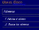 Usa el coco: Adivinanzas de números 1 | Recurso educativo 5985