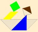 Juego tangram: barquito | Recurso educativo 6607