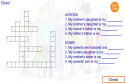 Family crossword | Recurso educativo 9612