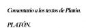 Platón | Recurso educativo 64130
