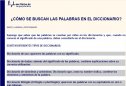 ¿Cómo se buscan las palabras en el diccionario? | Recurso educativo 65165