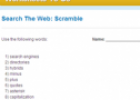 Search the web: Scramble | Recurso educativo 69009