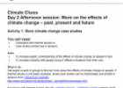 More climate change case studies | Recurso educativo 78523