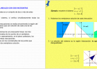 Sistemas de dos inecuaciones de primer grado con dos incógnitas. Actividades propuestas | Recurso educativo 90620