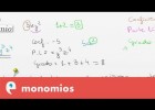 Monomios | Recurso educativo 107799