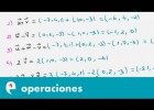 Operaciones con vectores (ejercicio) | Recurso educativo 109286