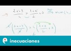 Inecuaciones primer grado (ejercicio 2) | Recurso educativo 109934