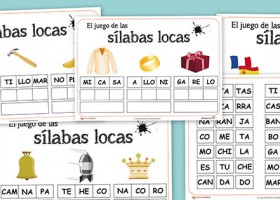 Recursos para el aula: Juego de las sílabas locas | Recurso educativo 117756